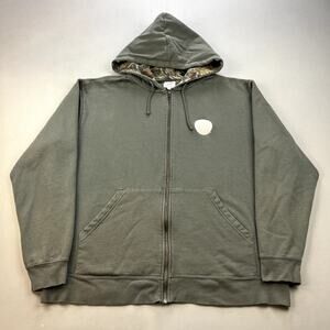 Colorado State University Hoodie Sweatshirt Adult XL Olive Green CSU Rams NCAA